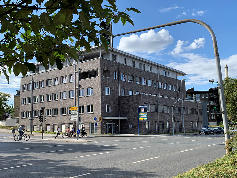 Das Praxisgebäude der Radiologie in Uelzen